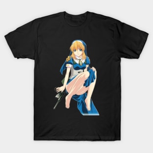 CHRONO CRUSADE - ROSETTE - STICKER - ANIME - MANGA T-Shirt